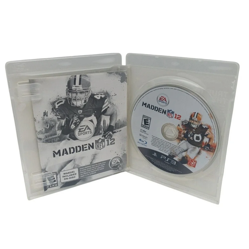 Madden NFL 12‎ Sony PlayStation 3 PS3 Football Video Game 2011